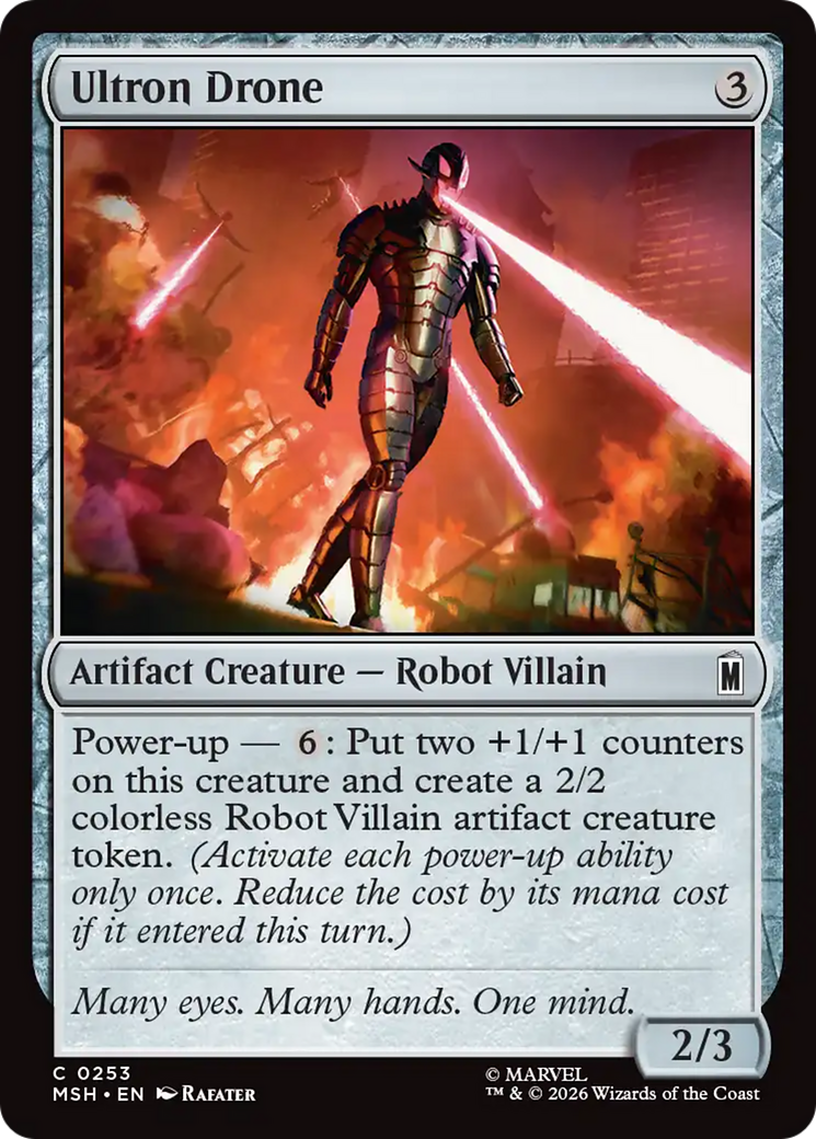Ultron Drone (MSH) - Foil