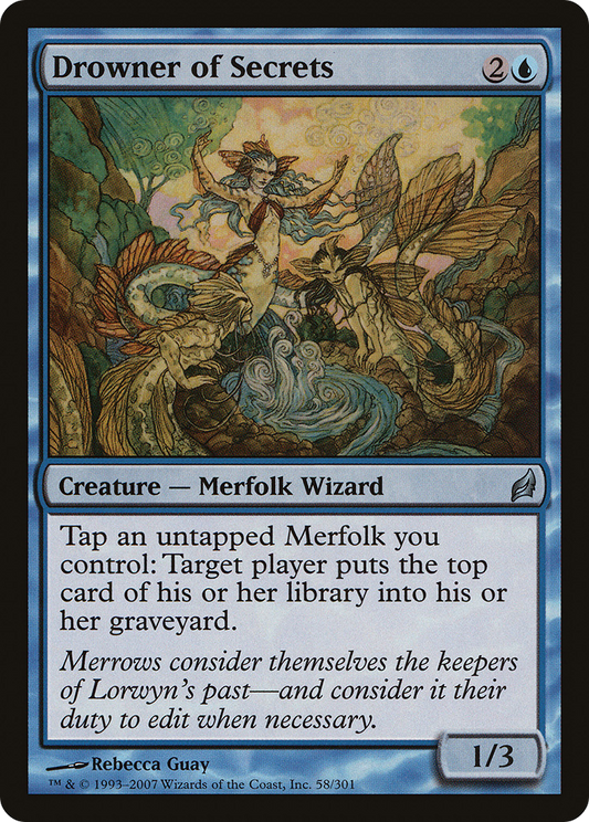 Drowner of Secrets - Foil
