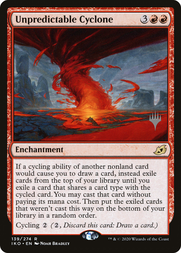 Unpredictable Cyclone (139) (Promo Pack) - Foil
