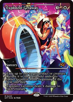 Explosive Getaway (0403) (Showcase) - Foil