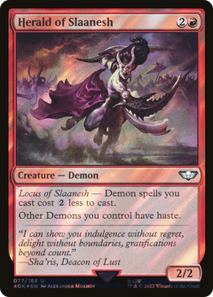 Herald of Slaanesh - Surge Foil