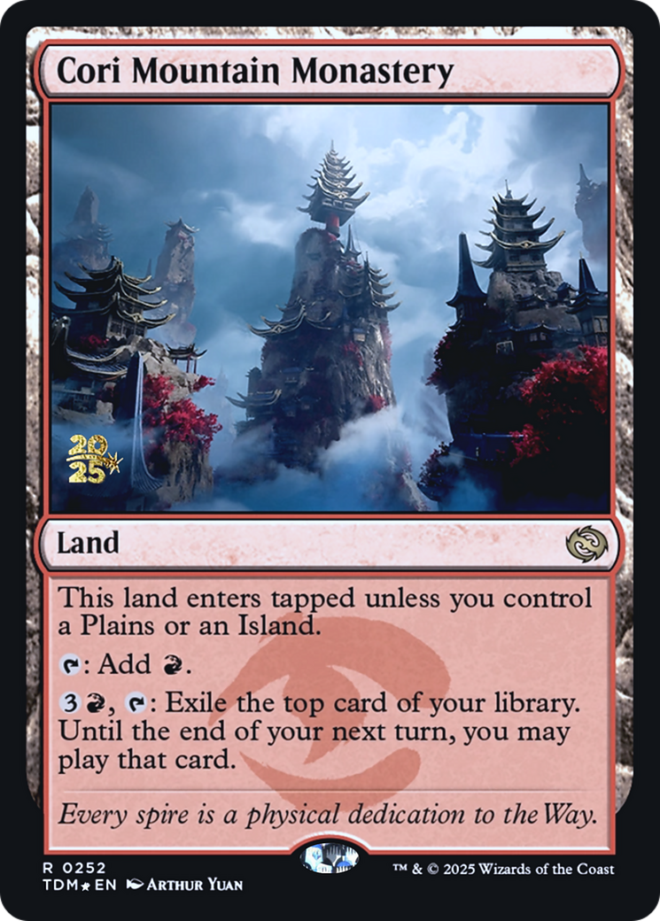 Cori Mountain Monastery (0252) (Prerelease) (PTDM) - Foil