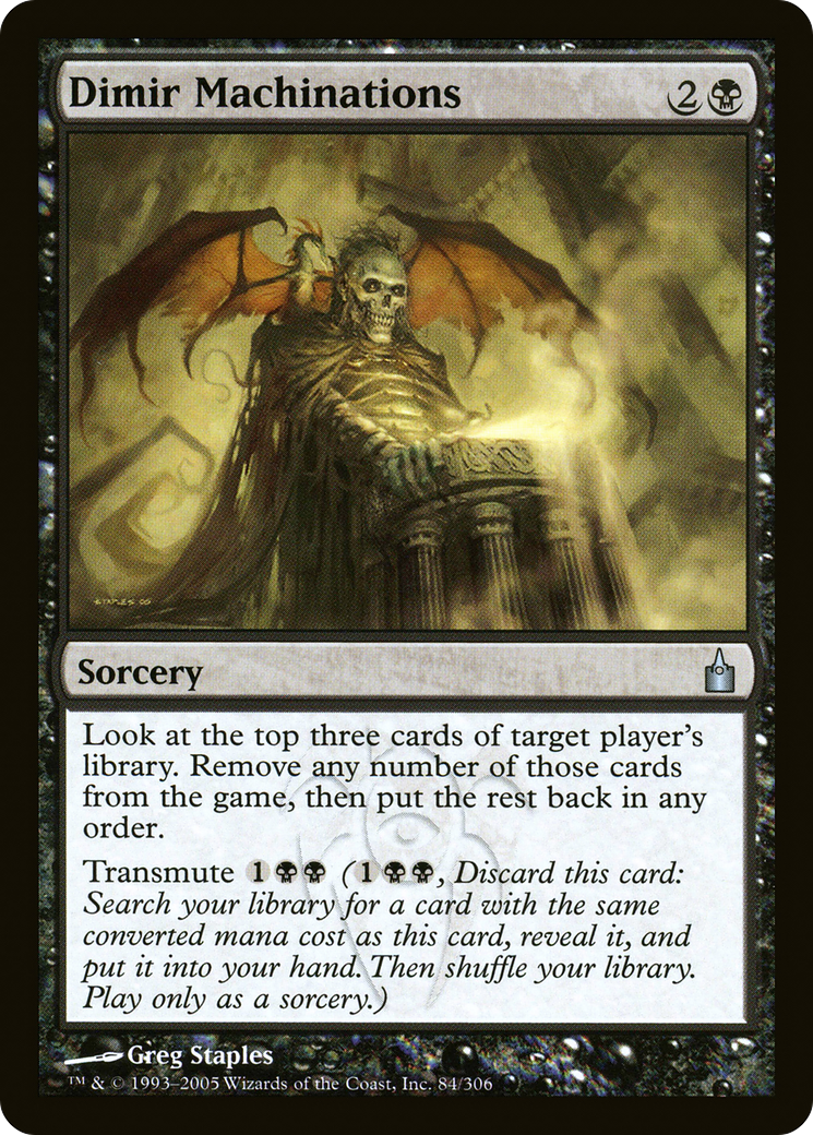 Dimir Machinations - Foil