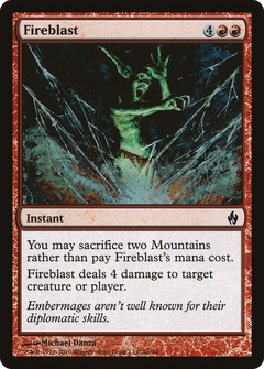 Fireblast - Foil