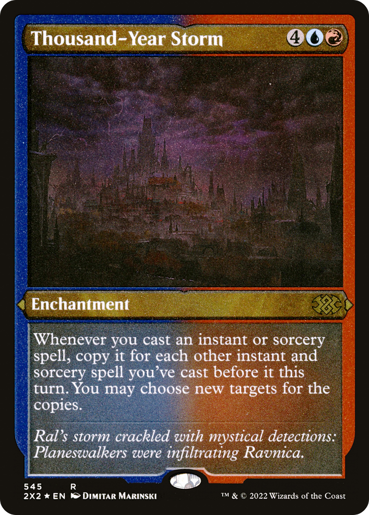 Thousand-Year Storm - Foil Etched