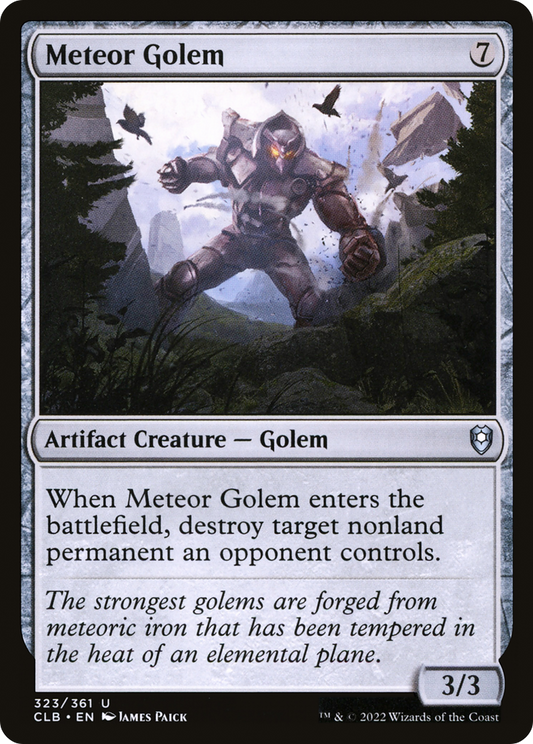 Meteor Golem - Foil