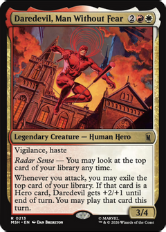 Daredevil, Man Without Fear (0213) (MSH) - Foil