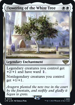 Flowering of the White Tree (0015) (Prerelease) - Foil