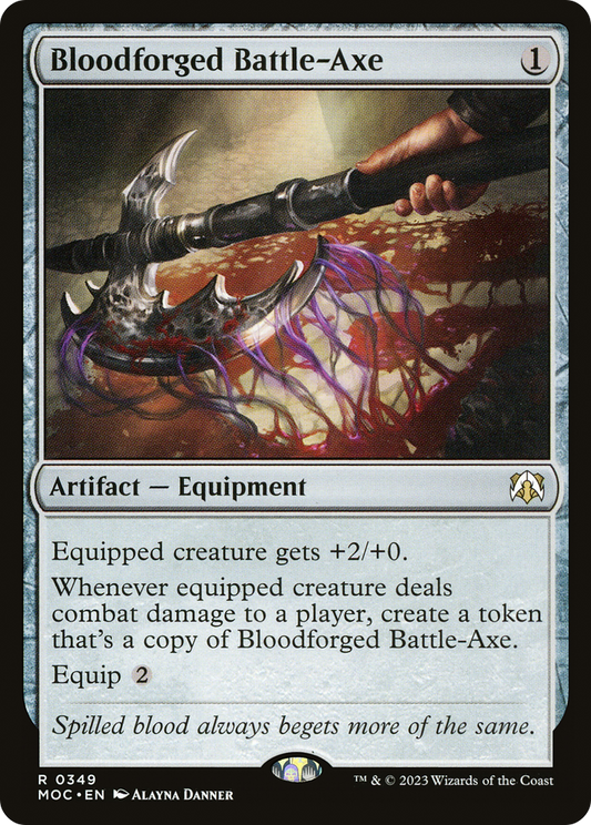 Bloodforged Battle-Axe