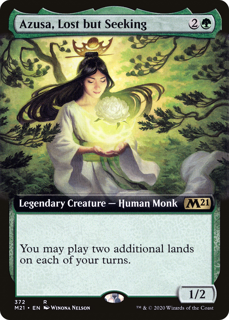 Azusa, Lost but Seeking (372) (Extended Art) - Foil