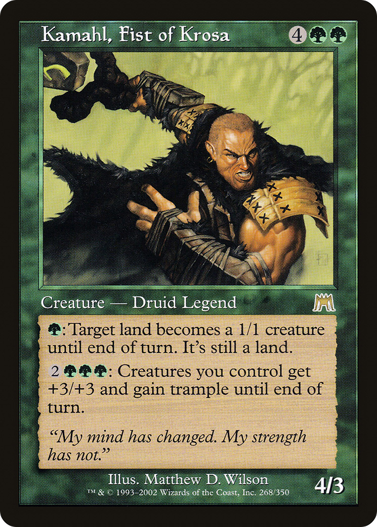 Kamahl, Fist of Krosa - Foil