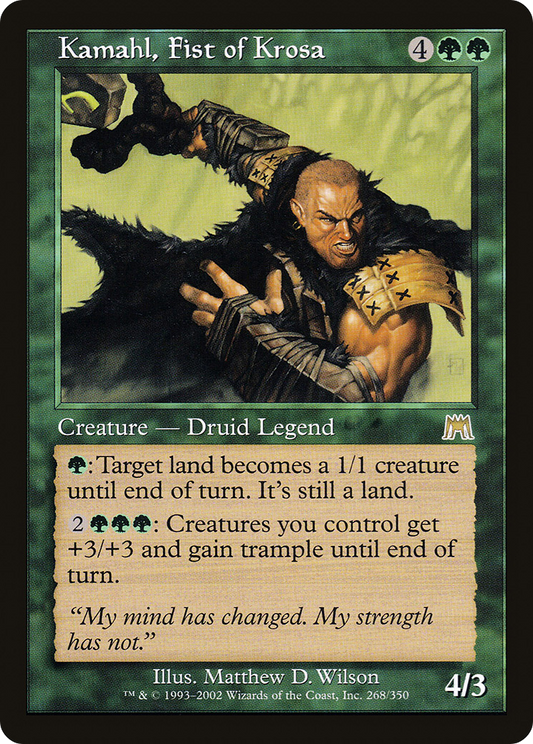 Kamahl, Fist of Krosa - Foil