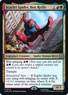 Scarlet Spider, Ben Reilly (0142) (Prerelease) - Foil pspm