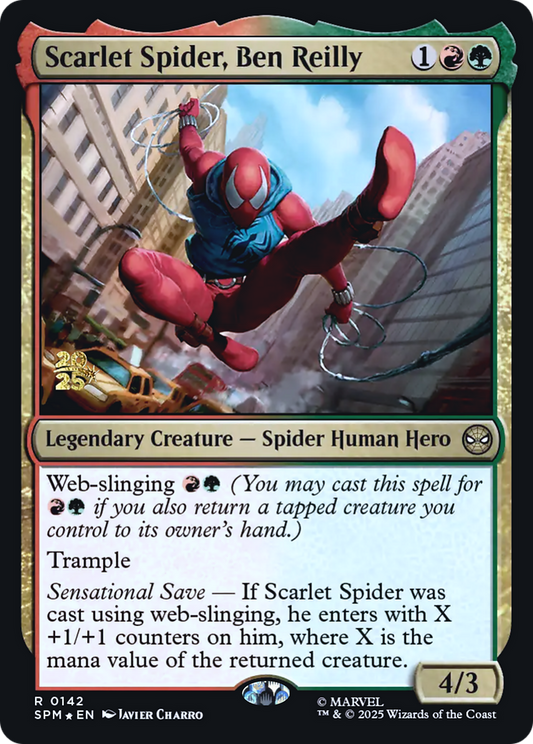 Scarlet Spider, Ben Reilly (0142) (Prerelease) - Foil pspm