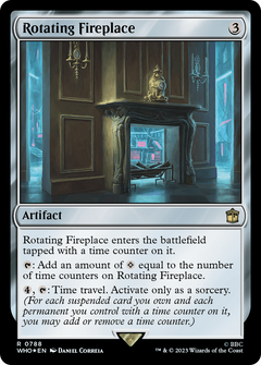 Rotating Fireplace (0788) - Surge Foil