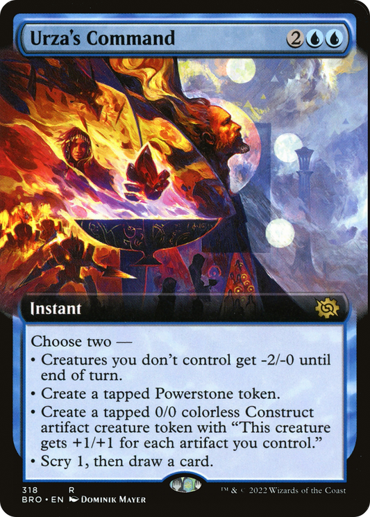 Urza's Command (318) (Extended Art)