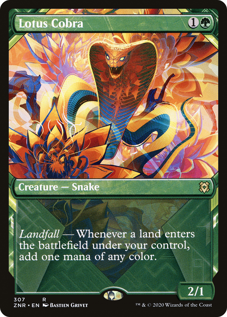 Lotus Cobra (307) (Showcase) - Foil
