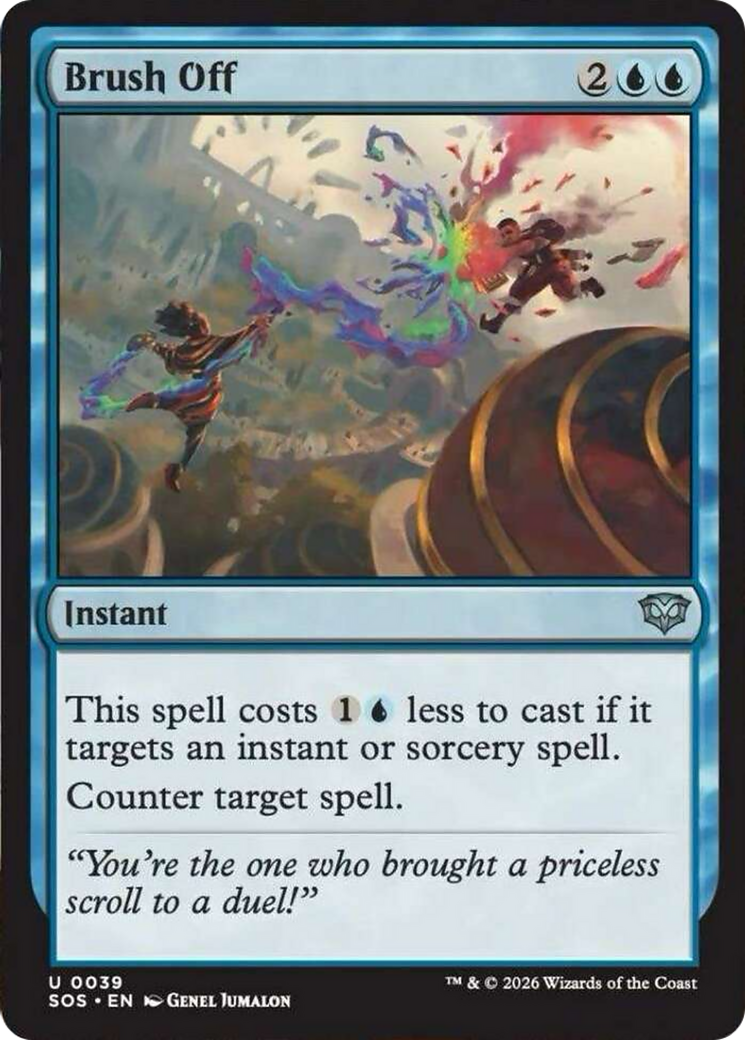 Brush Off (SOS) - Foil