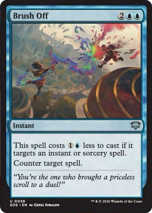 Brush Off (SOS) - Foil