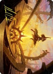 Katilda's Rising Dawn (15/81) Art Card (AVOW) - Gold-Stamped Signature
