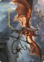 Bloodletter of Aclazotz (15/81) Art Card (ALCI) - Gold-Stamped Signature