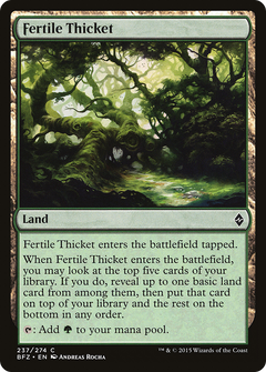 Fertile Thicket - Foil