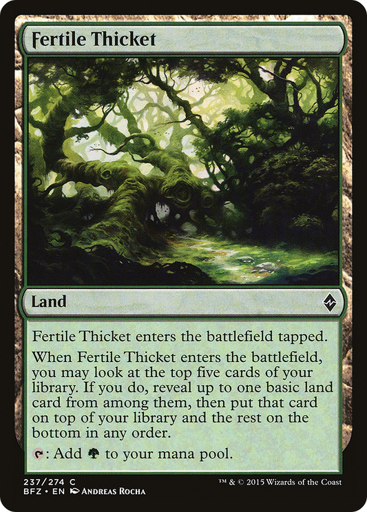 Fertile Thicket - Foil