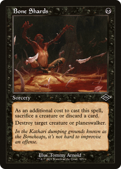 Bone Shards (395) (Retro Frame) - Foil Etched