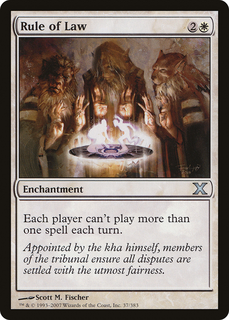 Rule of Law - Foil