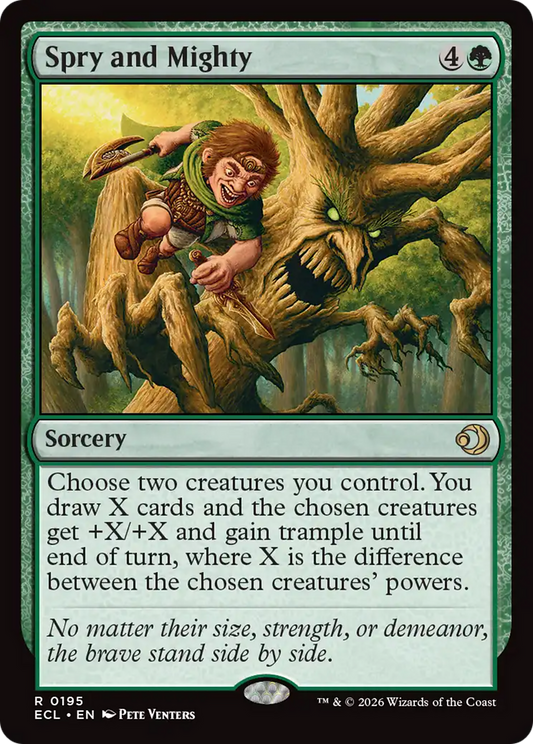 Spry and Mighty (0195) (ECL) - Foil
