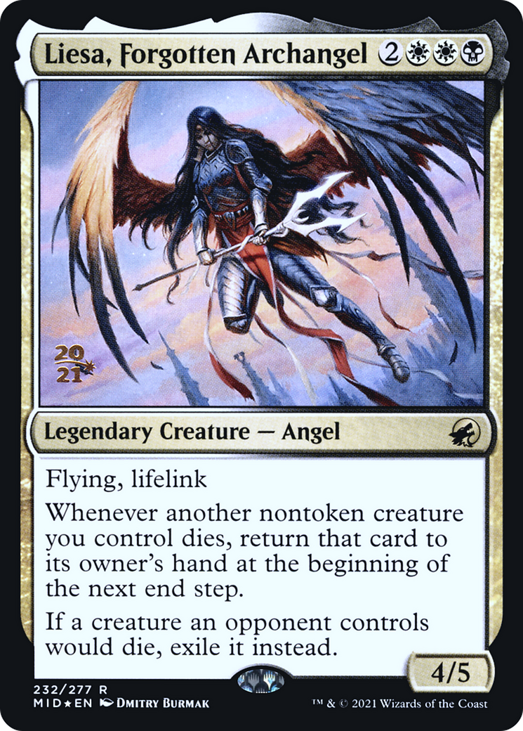 Liesa, Forgotten Archangel (232) (Prerelease) - Foil
