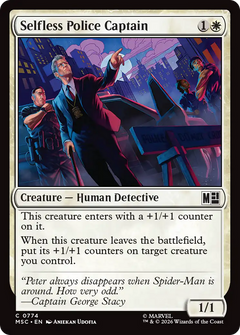 Selfless Police Captain (MSC) - Foil