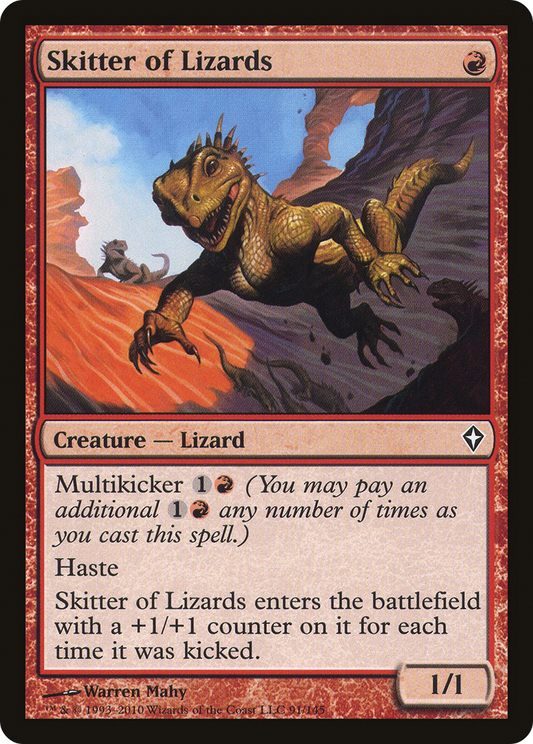 Skitter of Lizards - Foil