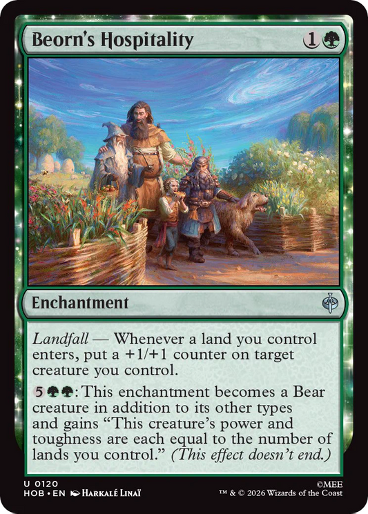 Beorn's Hospitality (HOB)