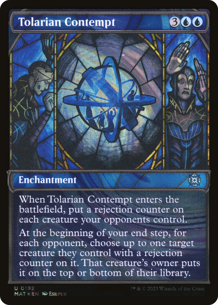 Tolarian Contempt (0192) (Showcase) - Halo Foil