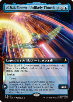 H.M.S. Bounty, Unlikely Timeship (0451) (Extended Art) (TRK) - Foil