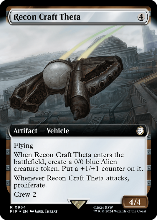 Recon Craft Theta (0964) (Extended Art) - Surge Foil