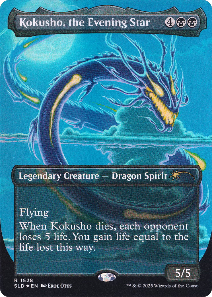 Kokusho, the Evening Star (1528) (Borderless) - Foil