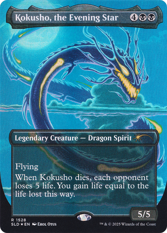 Kokusho, the Evening Star (1528) (Borderless) - Foil