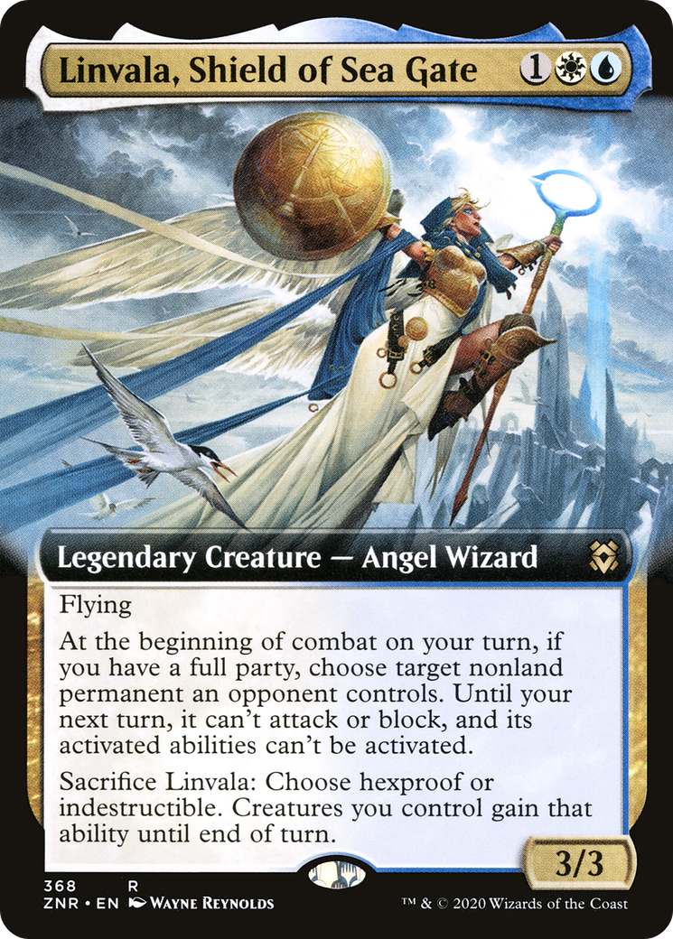 Linvala, Shield of Sea Gate (368) (Extended Art)