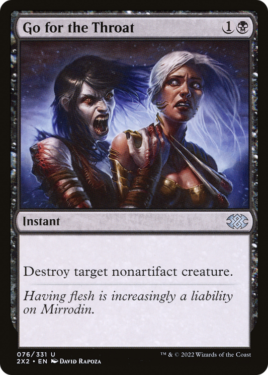 Go for the Throat - Foil
