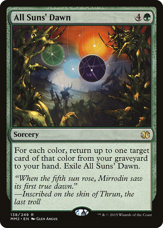 All Suns' Dawn - Foil