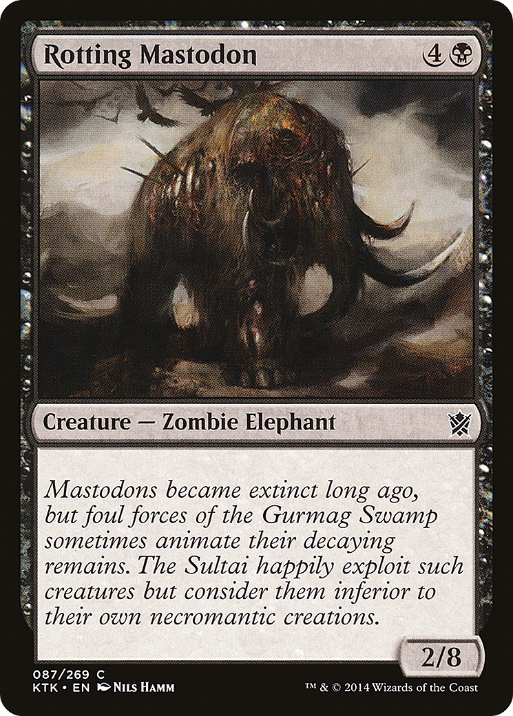 Rotting Mastodon - Foil