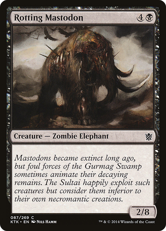 Rotting Mastodon - Foil