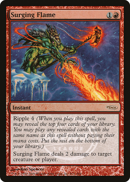Surging Flame - Foil - Arena 2006