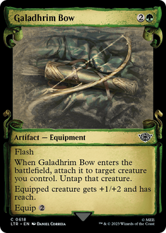 Galadhrim Bow (0618) (Showcase) - Silver Foil