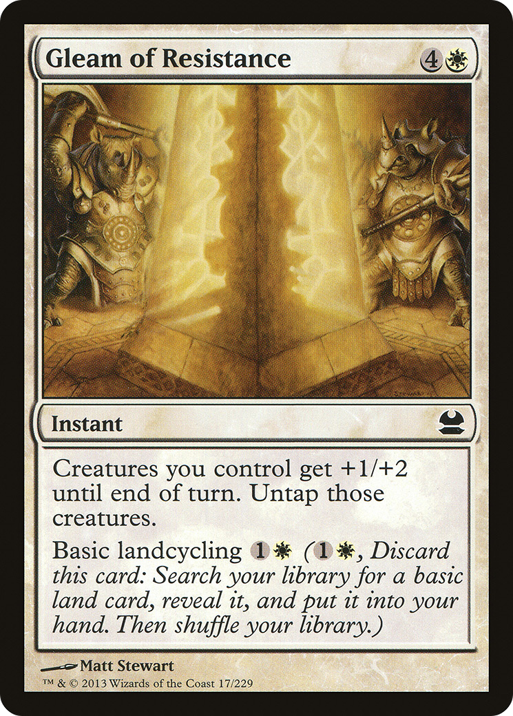 Gleam of Resistance - Foil