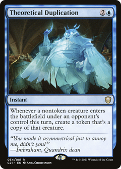 Theoretical Duplication