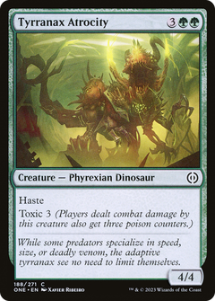 Tyrranax Atrocity - Foil