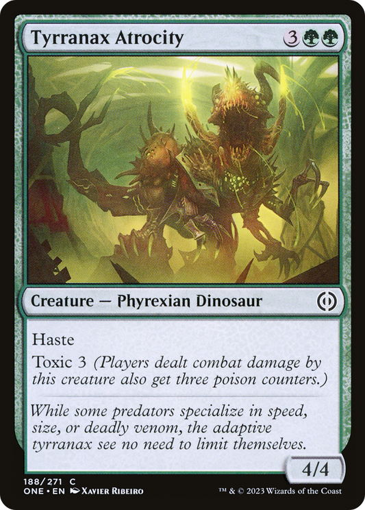 Tyrranax Atrocity - Foil
